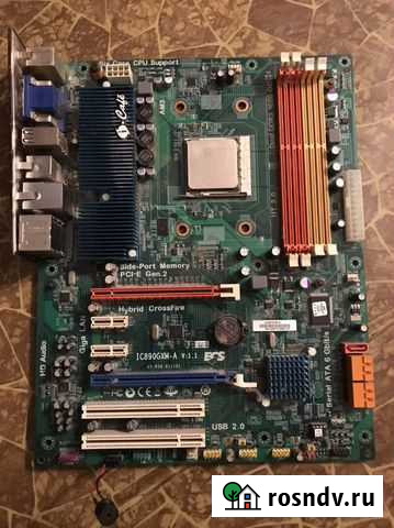 Материнка+проц ам3 Курган - изображение 1