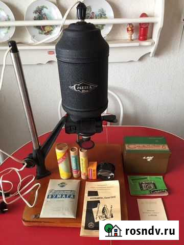 Фотоувеличитель « Смена» (2-У-5) 1960 год Владимир - изображение 1