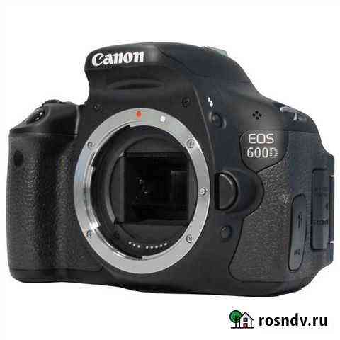 Зеркальный фотоаппарат canon 600d kit 50 Барнаул