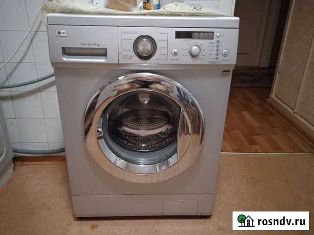 Стиральная машина бу lg 6 кг Брянск - изображение 1