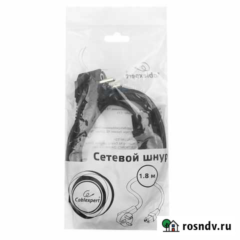 Кабель питания для асиков C13, 1.8м, 3.5 кВт / 16А Иркутск - изображение 1