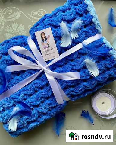 Плед, тапочки, пинетки, игрушки. Вяжу сама Гурьевск - изображение 1