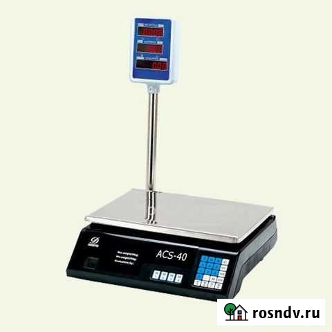 Весы умница со стойкой 40кг новые с гарантией Владимир - изображение 1