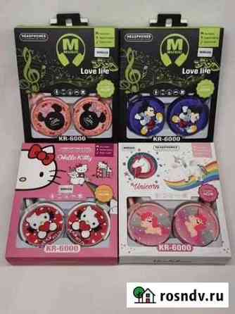 Беспроводные наушники Hello Kitti,Mickey Mouse Дзержинск