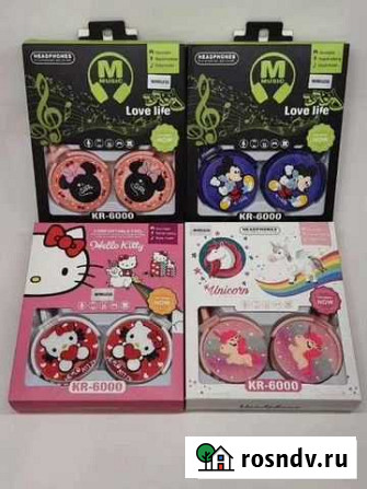 Беспроводные наушники Hello Kitti,Mickey Mouse Дзержинск - изображение 1