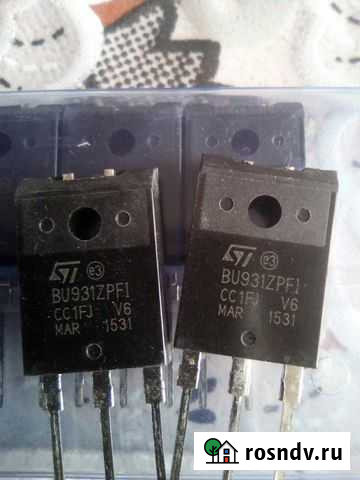 Транзисторы BU931zpfi Чистоозерное - изображение 1
