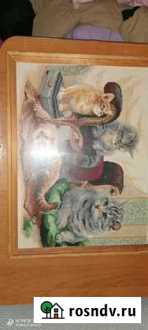 Картина вышитая Грязи - изображение 1