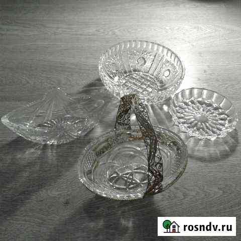 Хрустальная посуда СССР Выборг