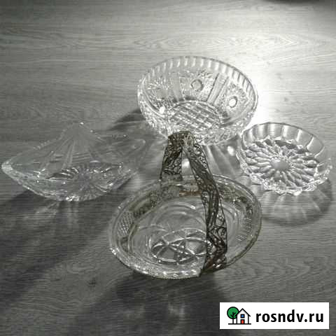 Хрустальная посуда СССР Выборг - изображение 1