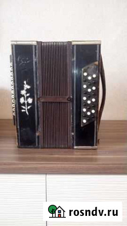 Гармонь тульская, 4х-голосная. 1962г.в Абакан - изображение 1