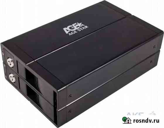 Внешний жесткий диск под 2 hdd. 3.5, 160 гб Новомичуринск