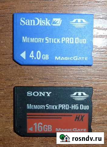 2 Карты памяти для PlayStation Portable (PSP) Новочеркасск - изображение 1