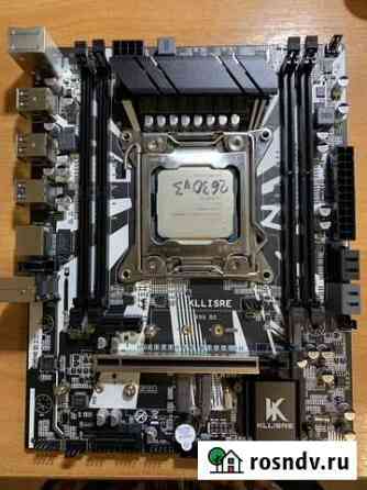 Мат. плата 2011-3 + Xeon E5-2630v3 8-ядер/16-поток Астрахань
