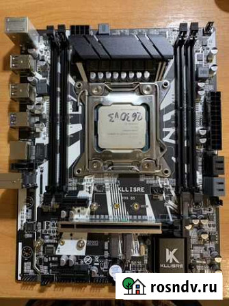 Мат. плата 2011-3 + Xeon E5-2630v3 8-ядер/16-поток Астрахань - изображение 1