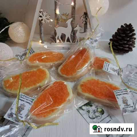 Мыло ручной работыИкра красная Искитим - изображение 1