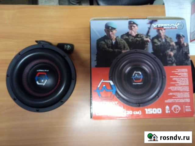 Сабвуфер ural (Урал) Patriot 8 Воронеж - изображение 1