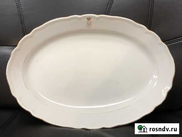 Большое блюдо Корниловых. С короной Боровичи - изображение 1