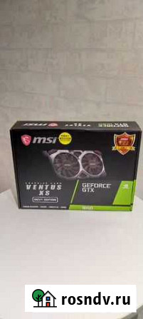 Видеокарта geforce GTX 1650 ventus XC OCV1 edition Сыктывкар - изображение 1