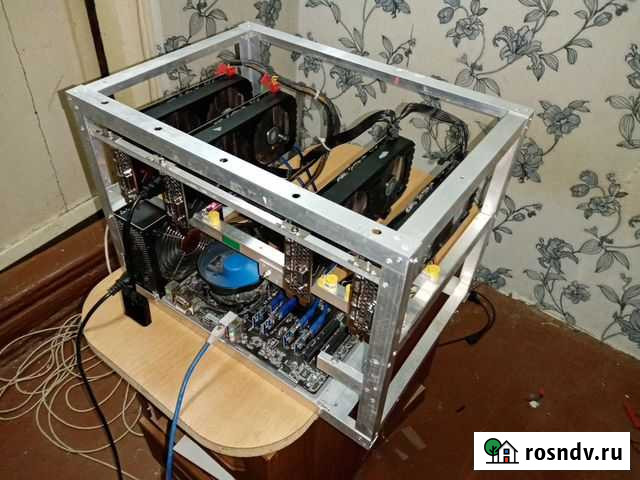 Ферма для майнинга на 4 шт. Palit 1060 3Gb Кострома - изображение 1