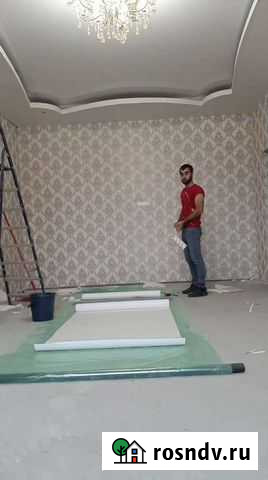 Поклейка обоев.Шпаклевка Ростов-на-Дону - изображение 1