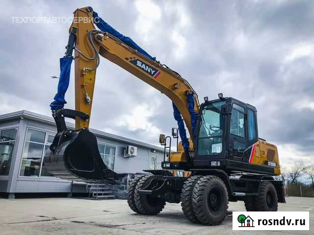 Колёсный экскаватор Sany SY155W, 2021 Челябинск - изображение 1