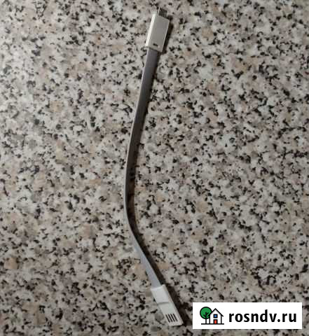 Кабель USB - microUSB плоский Самара - изображение 1