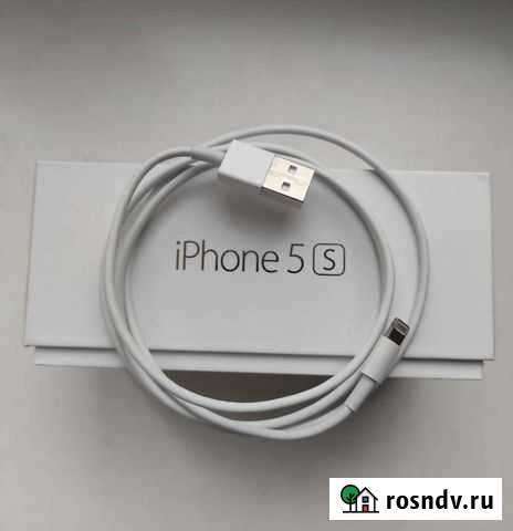 Кабель оригинальный для айфон 5/5c/5s/5se/6 Санкт-Петербург - изображение 1