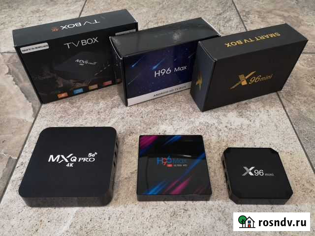 Andoid Тв-приставки опт x96/ H96 Max/ A95/ MXQ Pro Алтайское - изображение 1