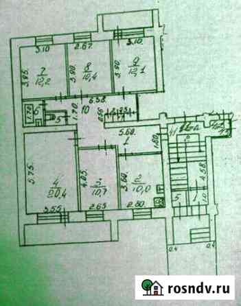 5-комнатная квартира, 100 м², 1/5 эт. на продажу в Иркутске Иркутск