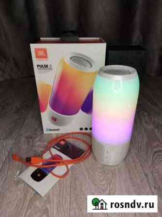 Колонка jbl pulse 3 белая идеальное состояние Нижний Тагил
