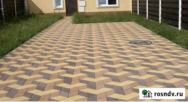 Укладка тротуарной плитки Грязи - изображение 1