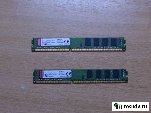 Оперативная память Kingston ValueRam 8 GB 2 шт Иваново - изображение 1
