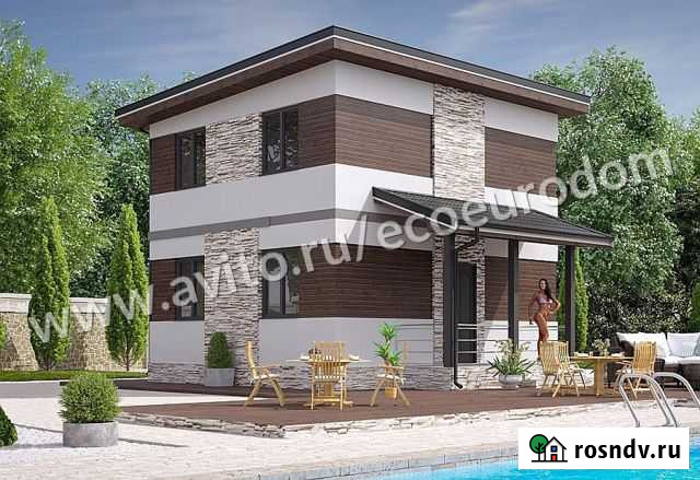 Домокомплект из сип-панелей 93.2 кв. м в 2 этажа Балашиха - изображение 1