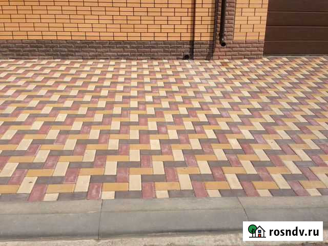 Укладка тротуарной плитки Таганрог - изображение 1