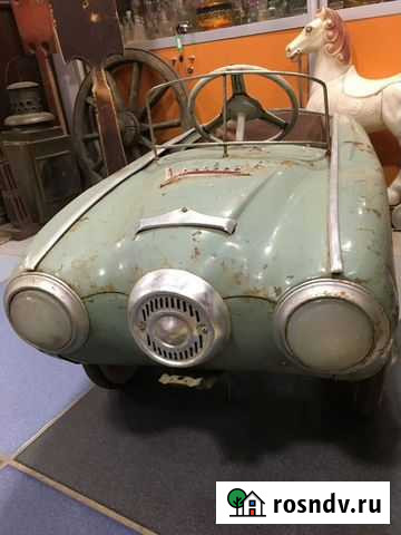 Педальный Москвич первой серии. СССР Магнитогорск - изображение 1