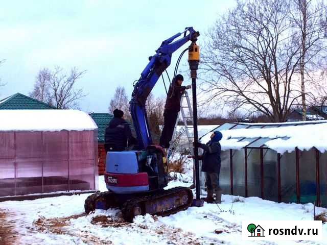 Фундамент свайный-винтовой под ключ Гатчина - изображение 1