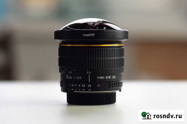 Фишай-объектив ProOptic 8/3.5 (байонет Nikon F) Мытищи - изображение 1