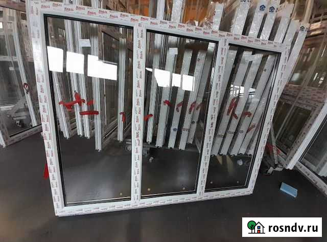Окно Пластиковое. 2000*1300. Глухое. Белгород Белгород - изображение 1