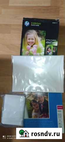 Фотобумага hp 20x30 и 10х15 много Екатеринбург - изображение 1