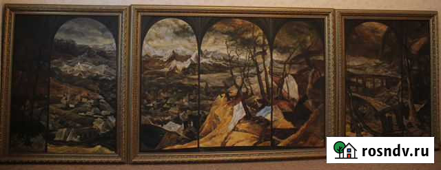 Триптих Икар автор Д. Хартунг (Германия) хх в Иваново - изображение 1