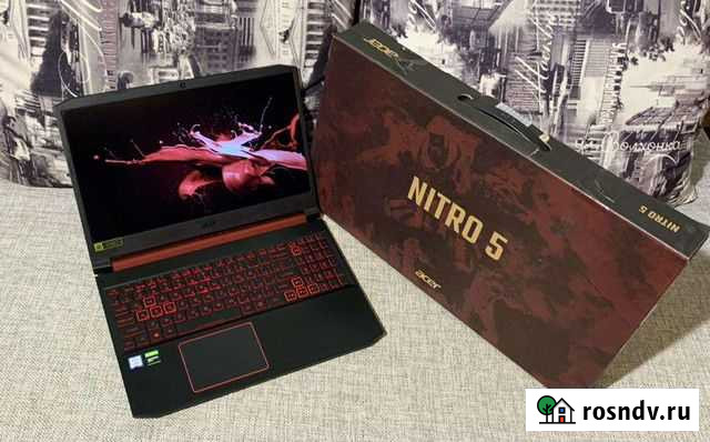 Acer nitro i5-9300/ 16GB/ 512GB SSD/ IPS Новороссийск - изображение 1