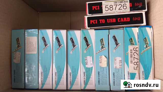 Контроллер PCI 5xUSB 2.0 (новый) Великий Новгород - изображение 1