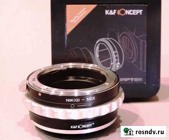 Переходник-адаптер Nikon (G) -Sony NEX-E Солнечногорск - изображение 1