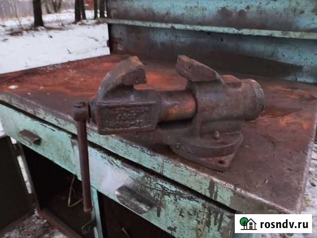 Тиски Слесарные Среднии производство СССР Сафоново - изображение 1