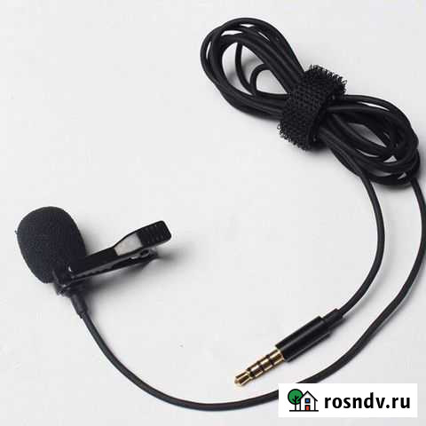 Микрофон петличный 3,5 Jack AUX Ярославль - изображение 1
