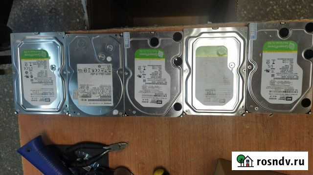 Жесткий диск 1Tb SATA б/у Новосибирск - изображение 1