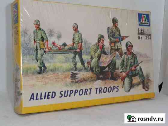Allied support troops, 1/35, Italeri Кемерово