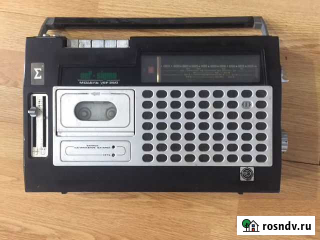 Магнитола VEF 260 Волжский - изображение 1