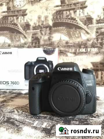 Зеркальный фотоаппарат Canon 760D Body Таганрог - изображение 1