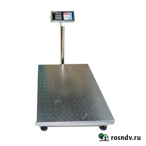 Напольные торговые весы 1000кг/500гр втн-1000 Челябинск - изображение 1